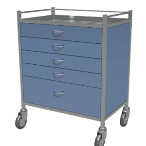 Stainless Steel Hospital Trolleys